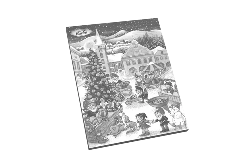 Carla Adventní kalendář trpaslíci 50 g